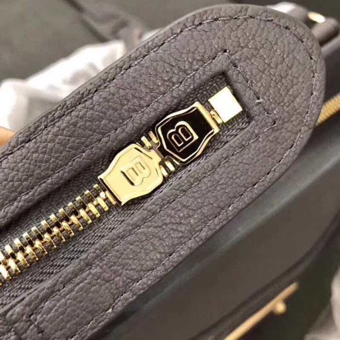 BALENCIAG巴黎世家 機車包 38cm原版山羊皮配金邊 手提肩背斜挎包  BL1369